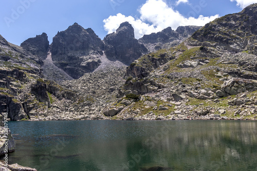 The Scary Lake at Rila Mountain, Bulgaria photo