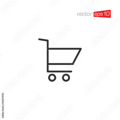 Shopping Cart Icon Design Template