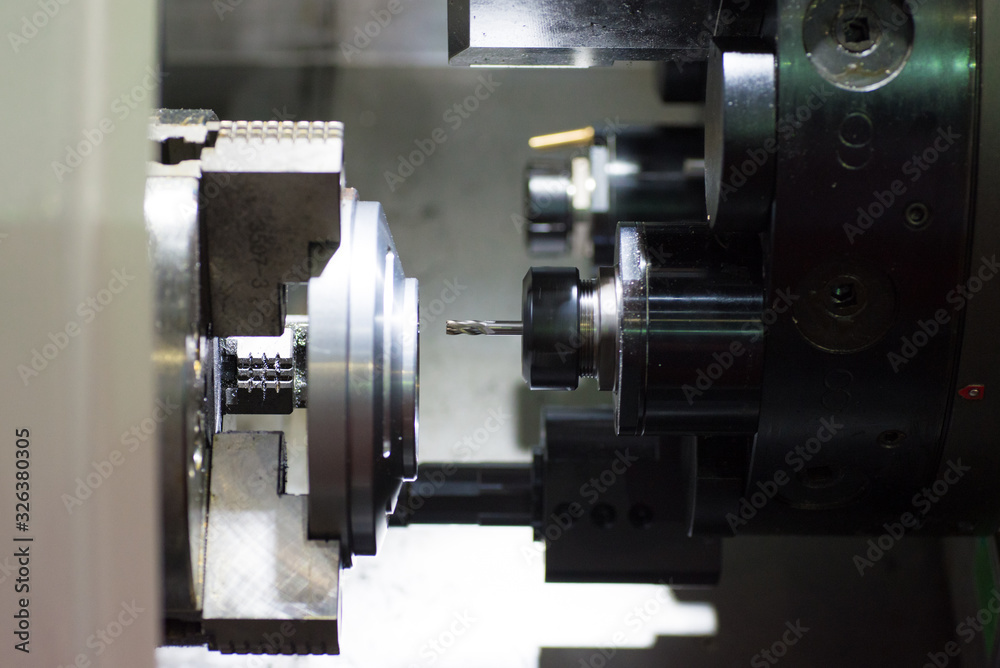 machine tool in metal factory with drilling cnc machine machine tool in metal factory with drilling cnc machine