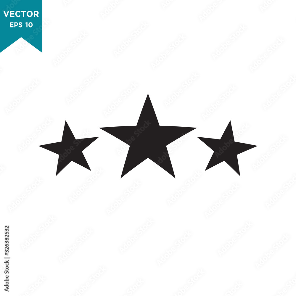 star vector icon in trendy flat design star vector icon in trendy flat design