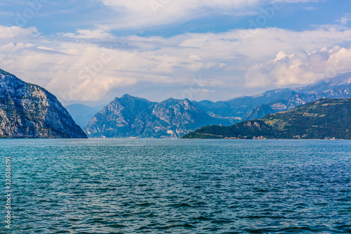 view of Lago Maggiore  Italy