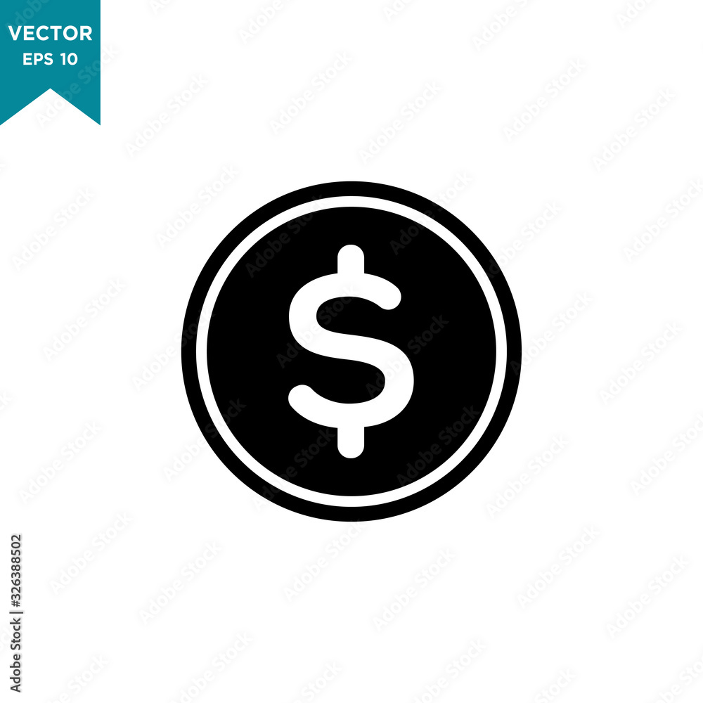money vector icon in trendy flat style money vector icon in trendy flat style