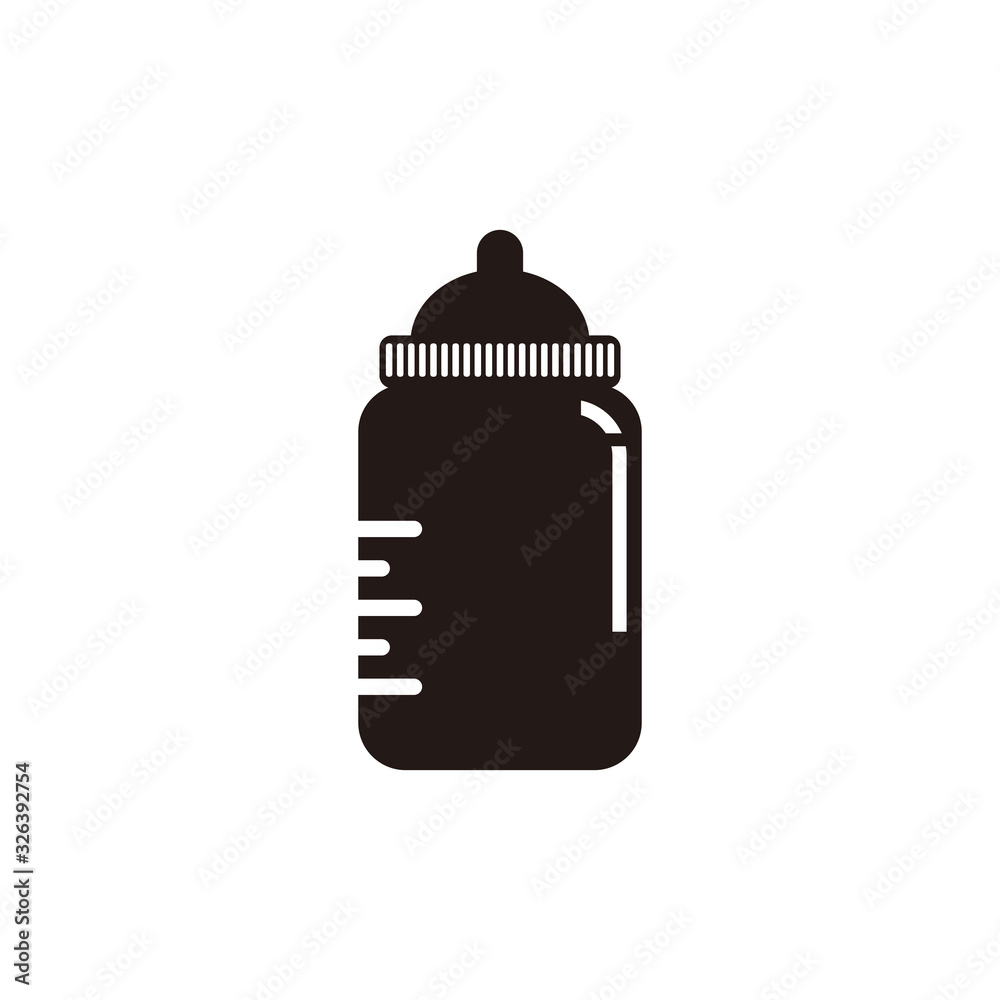 Feeding Bottle vector icon illustration sign