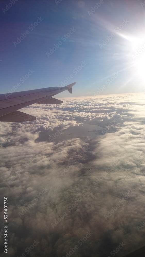 Obraz premium view from plane