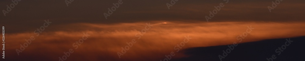 Morning Twilight Sky in Berlin Spandau of February 26, 2020, Germany Morning Twilight Sky in Berlin Spandau of February 26, 2020, Germany