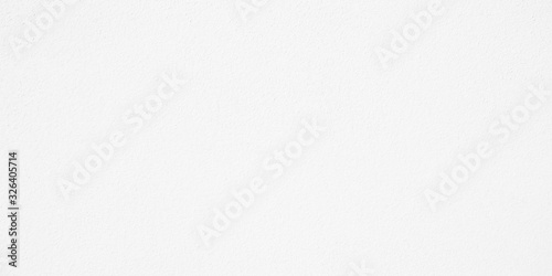 Wide image, White cement or concrete wall texture for background, Empty space.