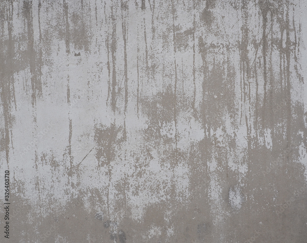 Obraz premium White concrete wall with rough for background. 