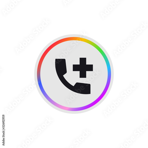 Emergency Line -  Modern App Button