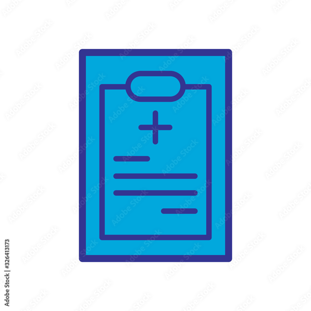 medical report icon vector medical report icon vector