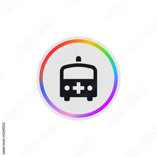 Ambulance -  Modern App Button