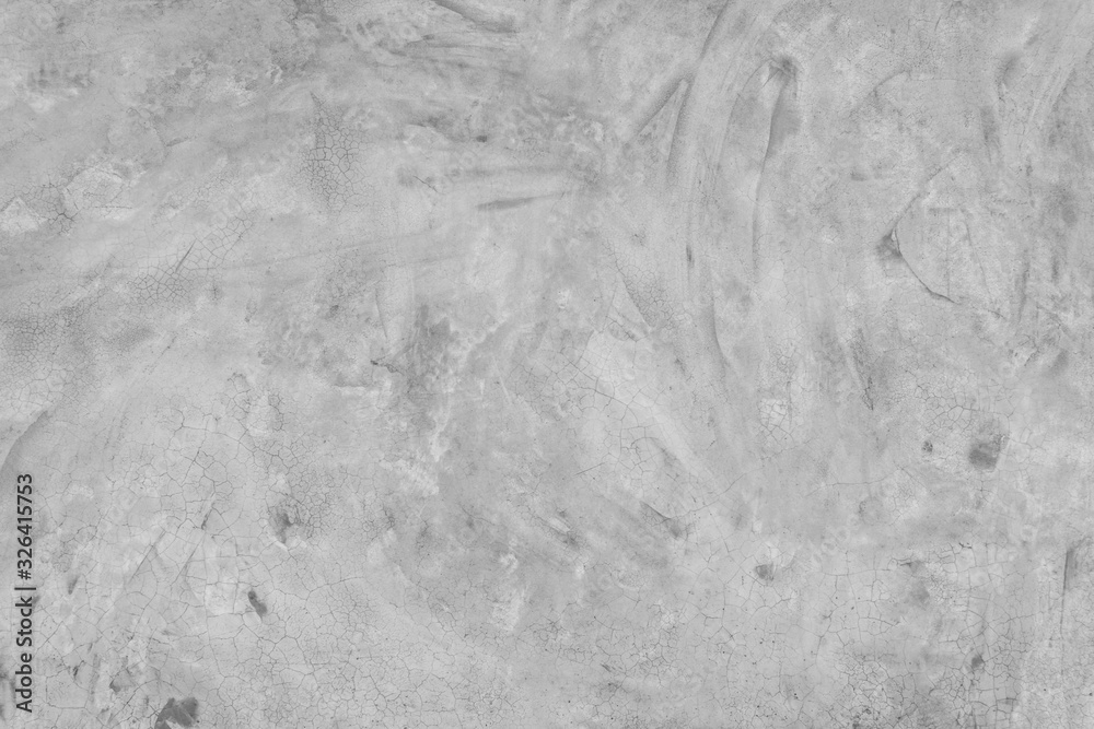 Naklejka premium Light gray concrete or cement wall for background.