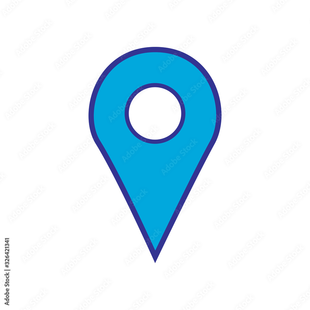 location icon vector template location icon vector template
