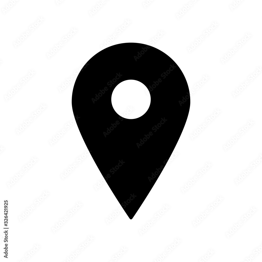 location icon vector template