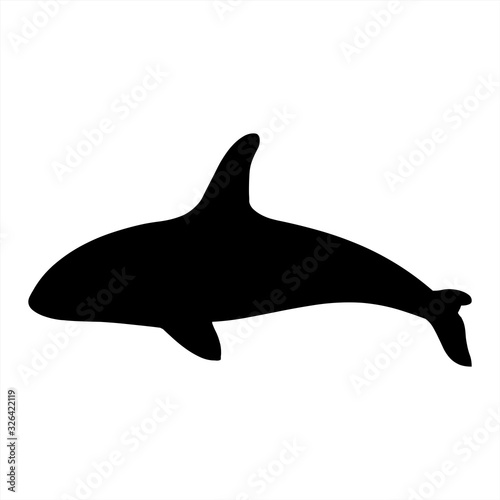 Dolphin vector for Animal Apps and Websites.