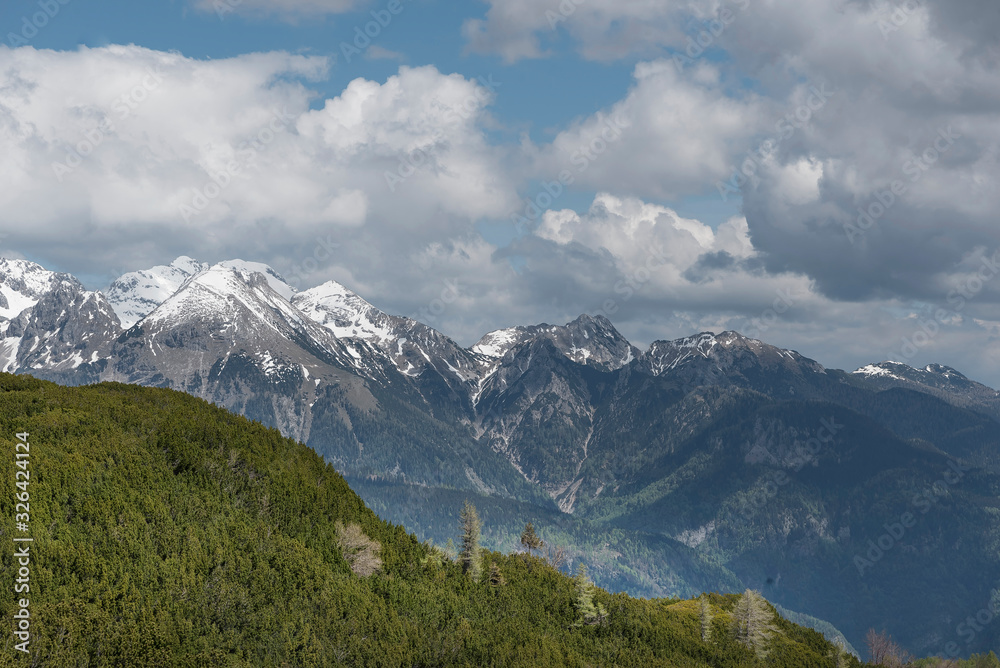 Auf dem Gipfel des Vogel, Triglav - Nationalpark Auf dem Gipfel des Vogel, Triglav - Nationalpark