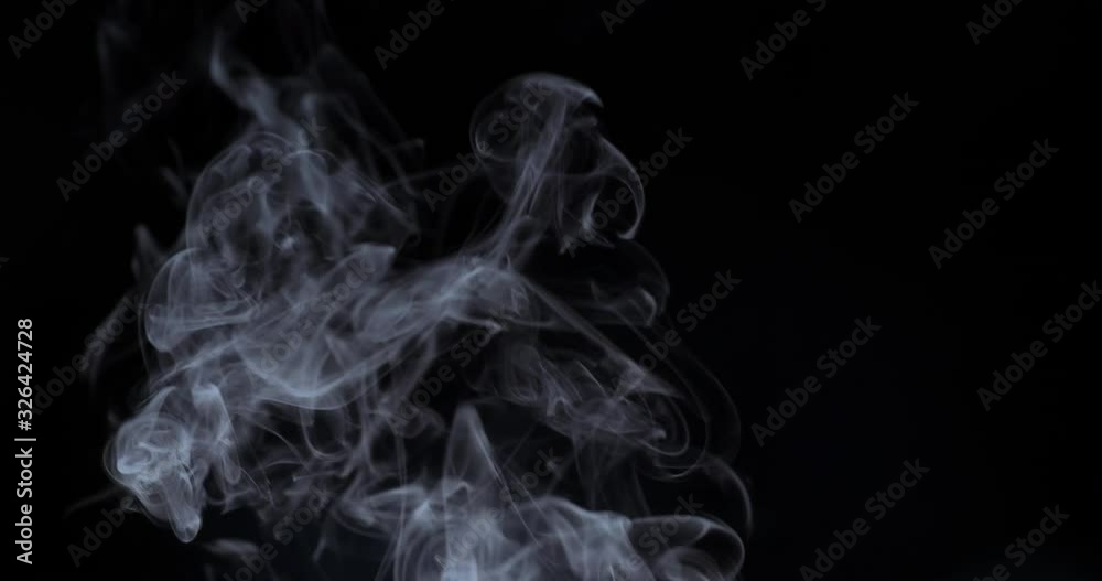 Smoke on Black background abstract Smoke on Black background abstract