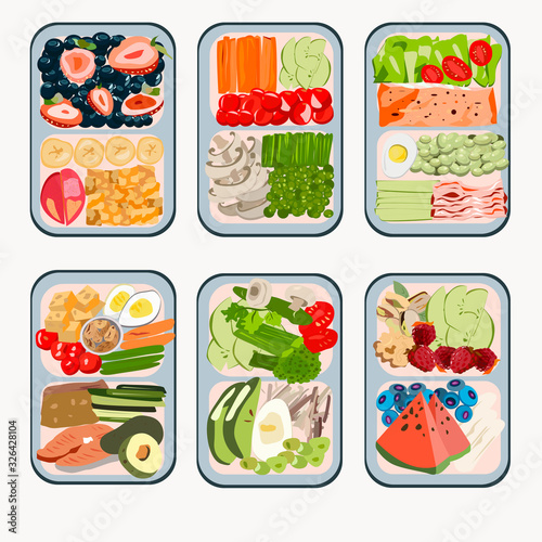 unchbox for proper nutrition or a healthy snack