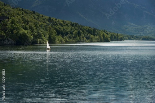 Fototapeta Naklejka Na Ścianę i Meble -  Wocheiner See, Slowenien