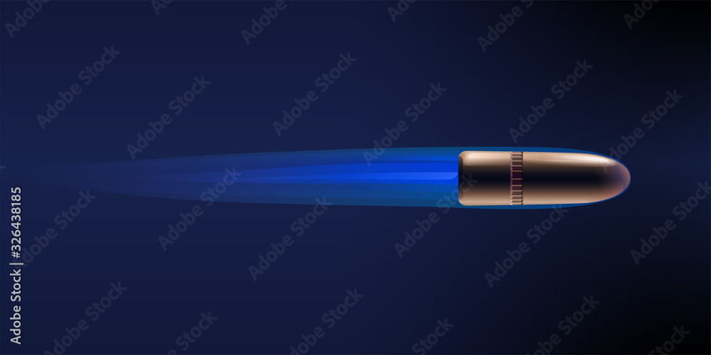 Vector effect_flight bullet flight track Vector effect_flight bullet flight track