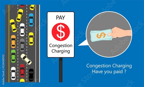 congestion charge price pay electronic road pricing air quality ticket 