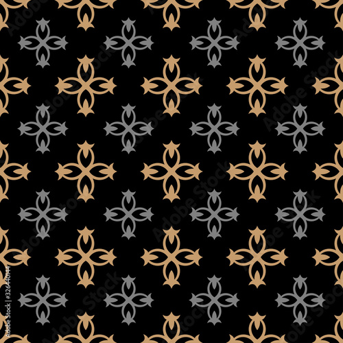 Decorative Background Pattern. Seamless Pattern, Vintage. Vector Image.