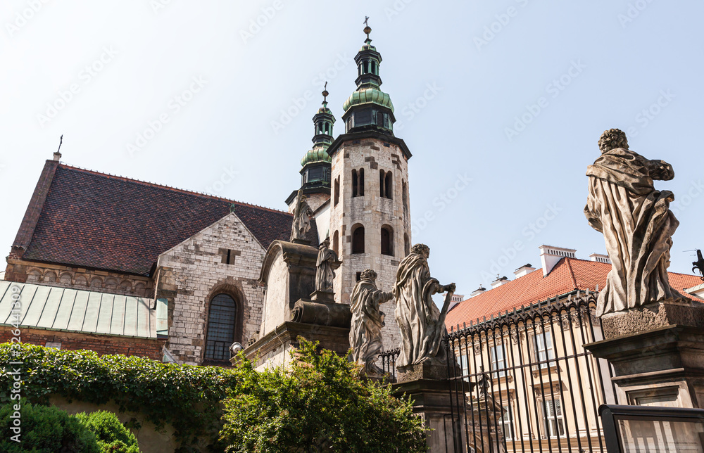 Architecture of old Krakow