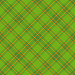 Poster Grüne Muster Grünes Tartan-Karomuster zum St. Patricks Day  © vectorchoice