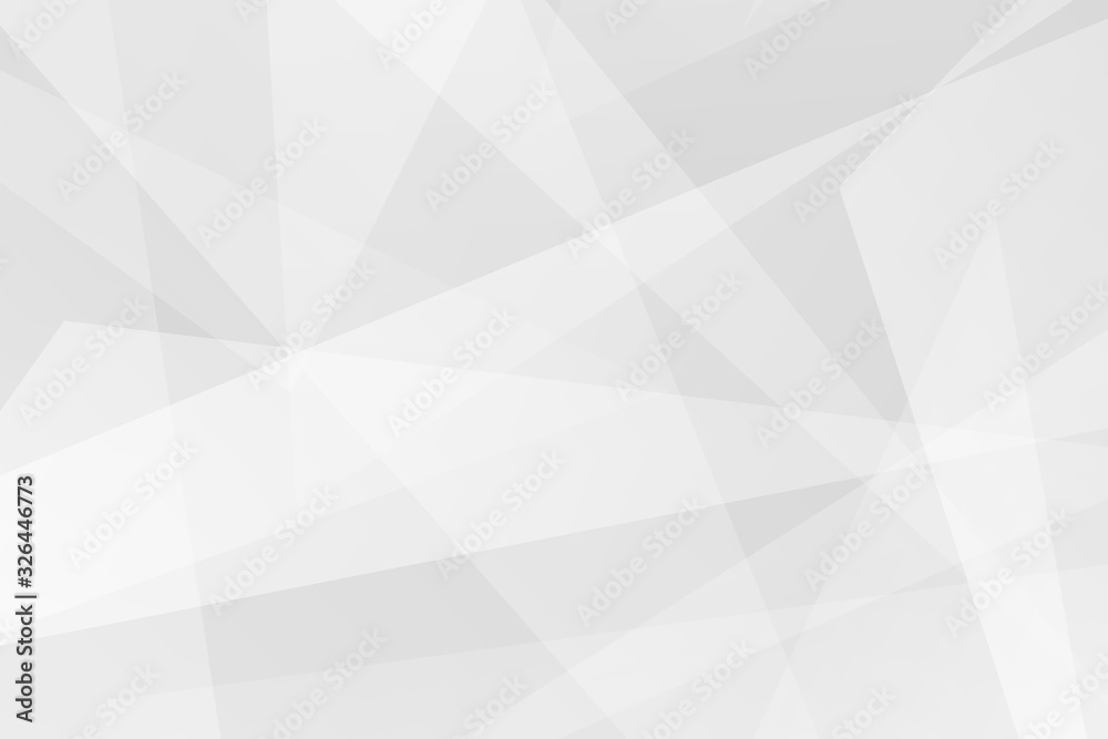 Fototapeta premium Abstract white and grey on light silver background modern design. Vector illustration EPS 10.