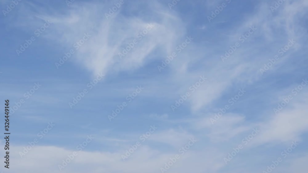 Tranquil sky view, calm natural scene