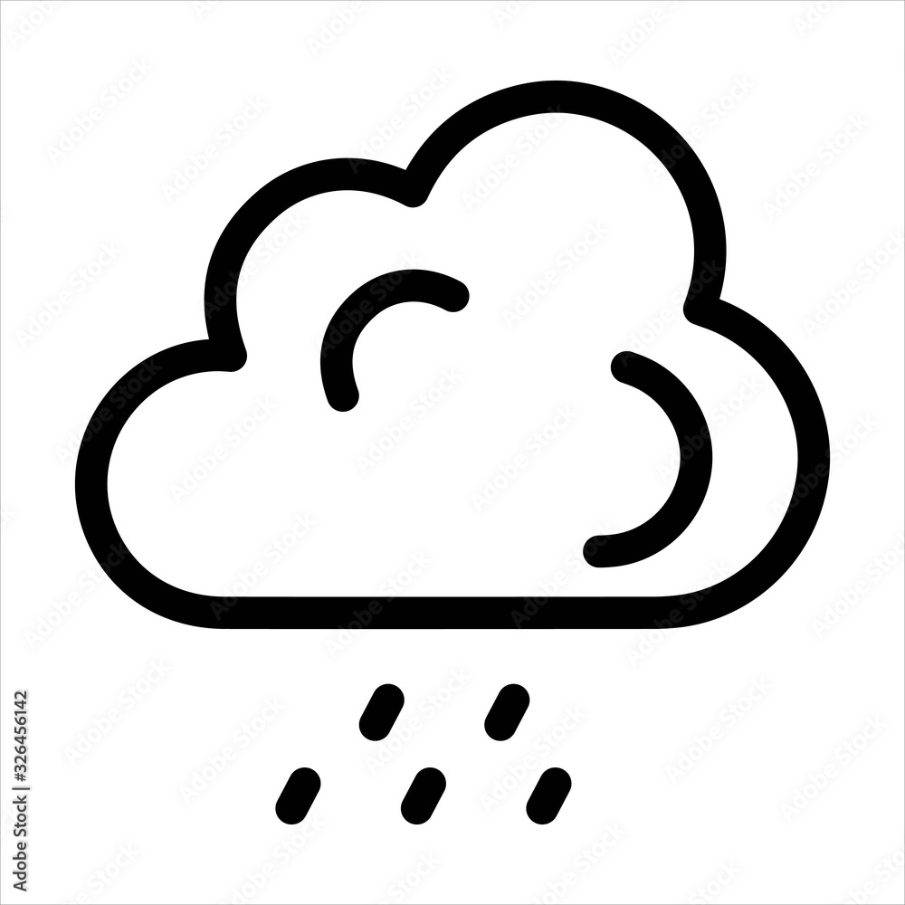 Printer icon on white background. Facsimile, inkjet printers illustration. Printer icon on white background. Facsimile, inkjet printers illustration.