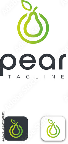 Pear Logo And App Icon