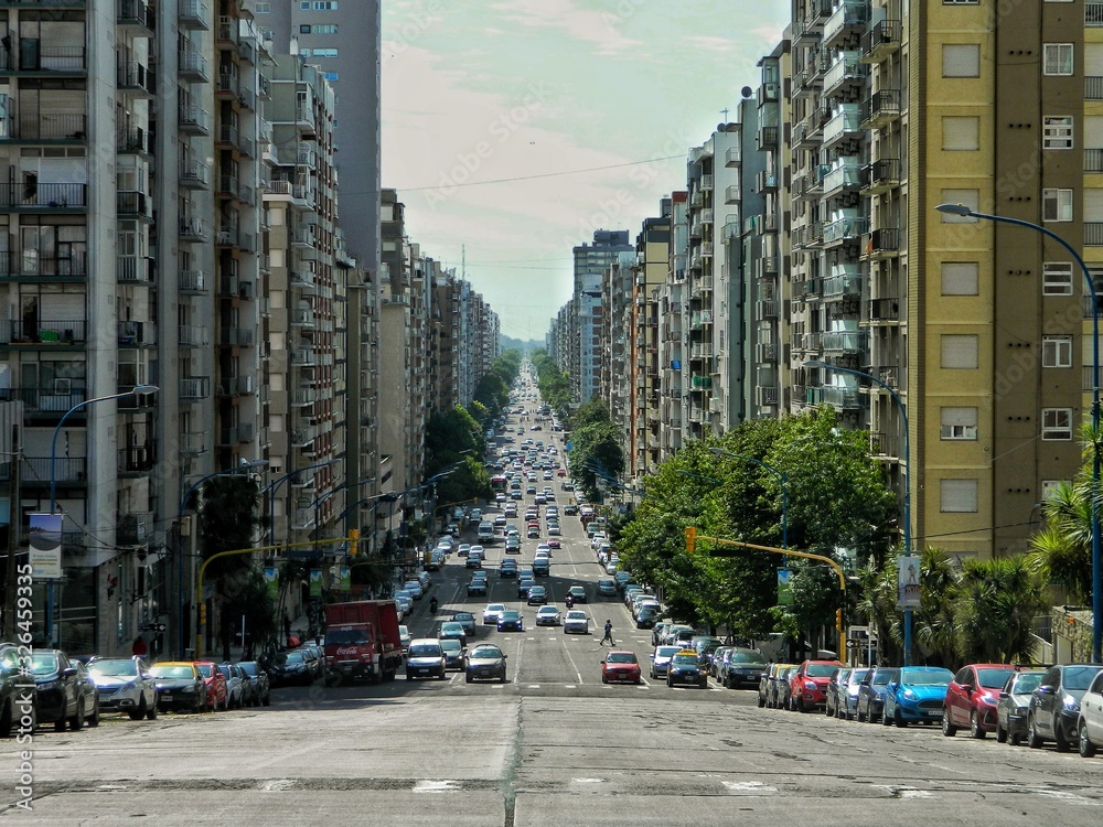 Fototapeta premium street in a city