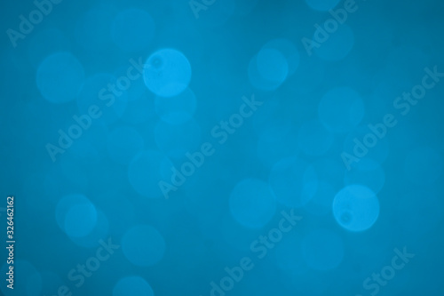 Abstact bokeh lights with soft light background.