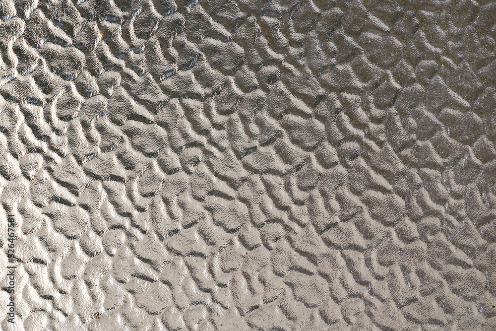 Transparent, patterned, abstract and old weathered glass flat texture Transparent, patterned, abstract and old weathered glass flat texture
