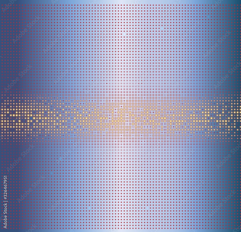 blue background with abstract asterisks blue background with abstract asterisks