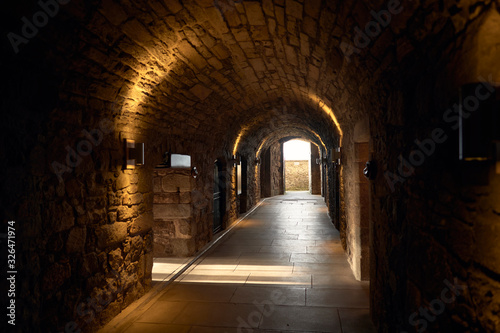 Photograph of the interiors of Stirling Castle. Stirling, Esocia, 3-1-2020