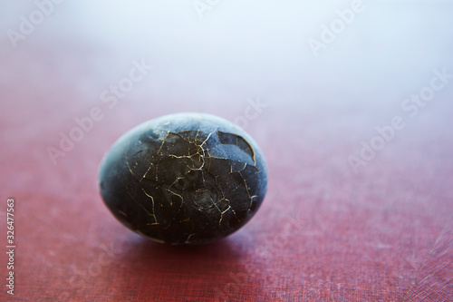 Japanese hot spring black boiled egg 