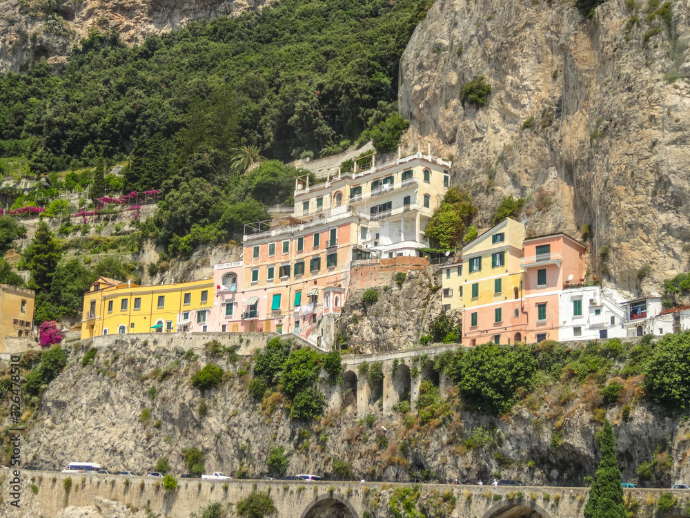 Obraz premium Amalfi, Amalfiküste, italien