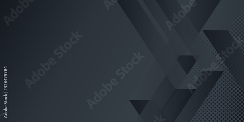Modern black absract arrow background