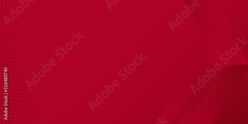 Red abstract vector presentation background.