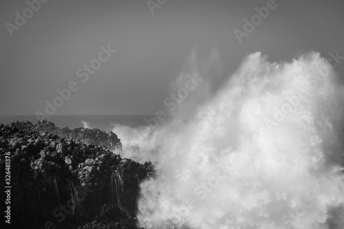 Big waves in Portugal