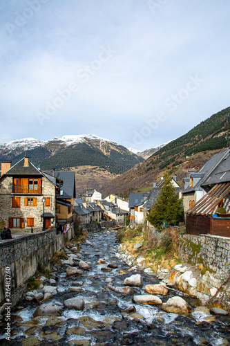 Vielha in Vall d'Aran, Catalonia (Spain). photo