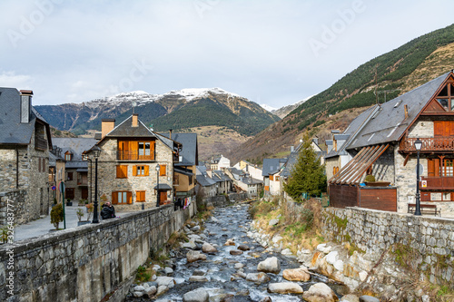 Vielha in Vall d'Aran, Catalonia (Spain).