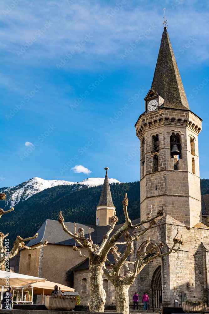 Vielha in Vall d'Aran, Catalonia (Spain).