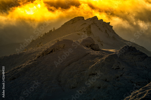 Fototapeta Naklejka Na Ścianę i Meble -  Stunning mountain landscape. Bieszczady Mountains. Poland.