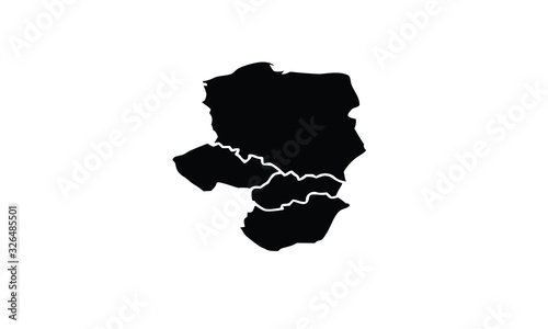 Visegrad four countries group Poland and Czech republic and Slovakia and Hungary