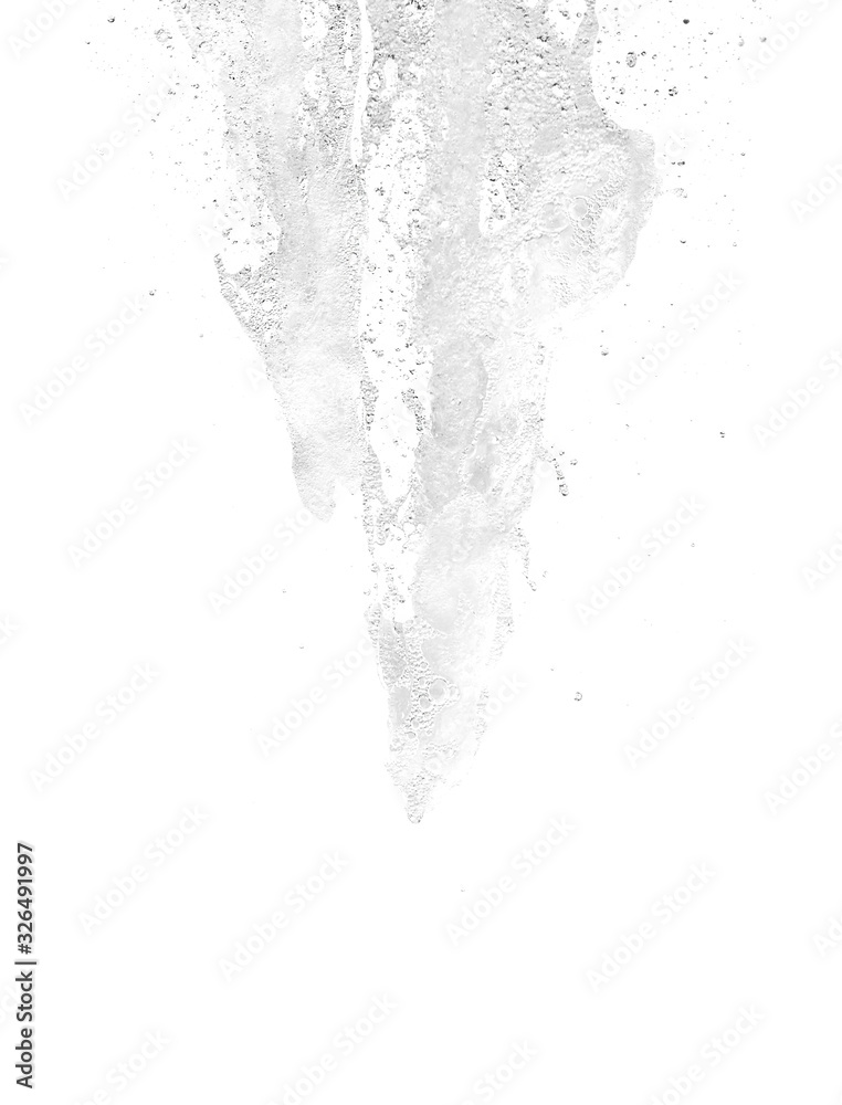 waterfall isolated on white background