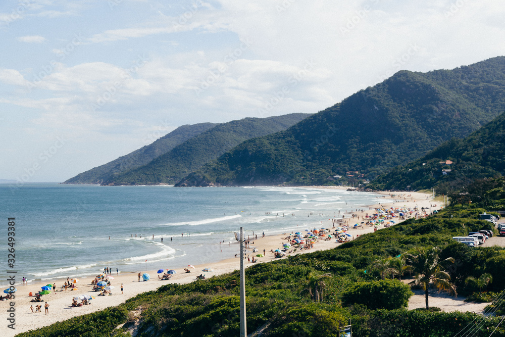 Beach in Santa Catarina, Brazil