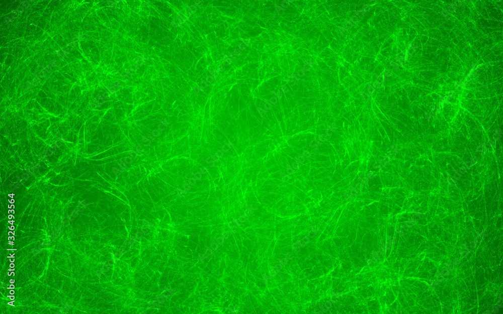 Obraz premium Green background with marble texture with scratches and scuffs. The background has a gradient.