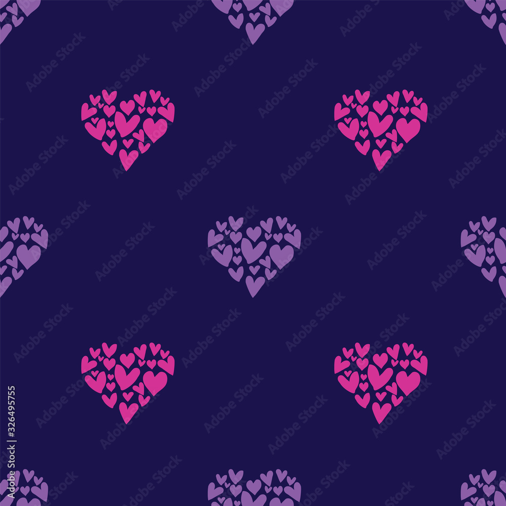 hearts sweet seamless repeat pattern design hearts sweet seamless repeat pattern design